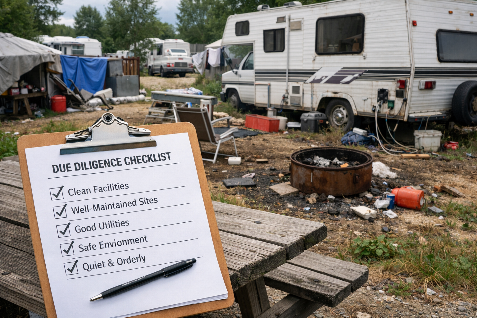 5 Critical Reasons RV Park Operations Are Not Just a Due Diligence Checklist Item