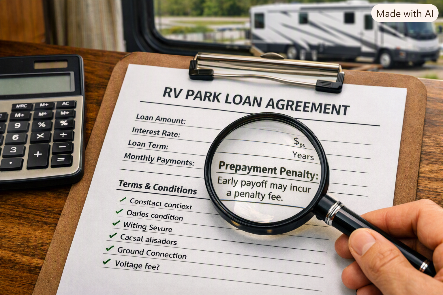 RV Park Loan Structure: 5 Dangerous Blind Spots Buyers Miss Before They Sign