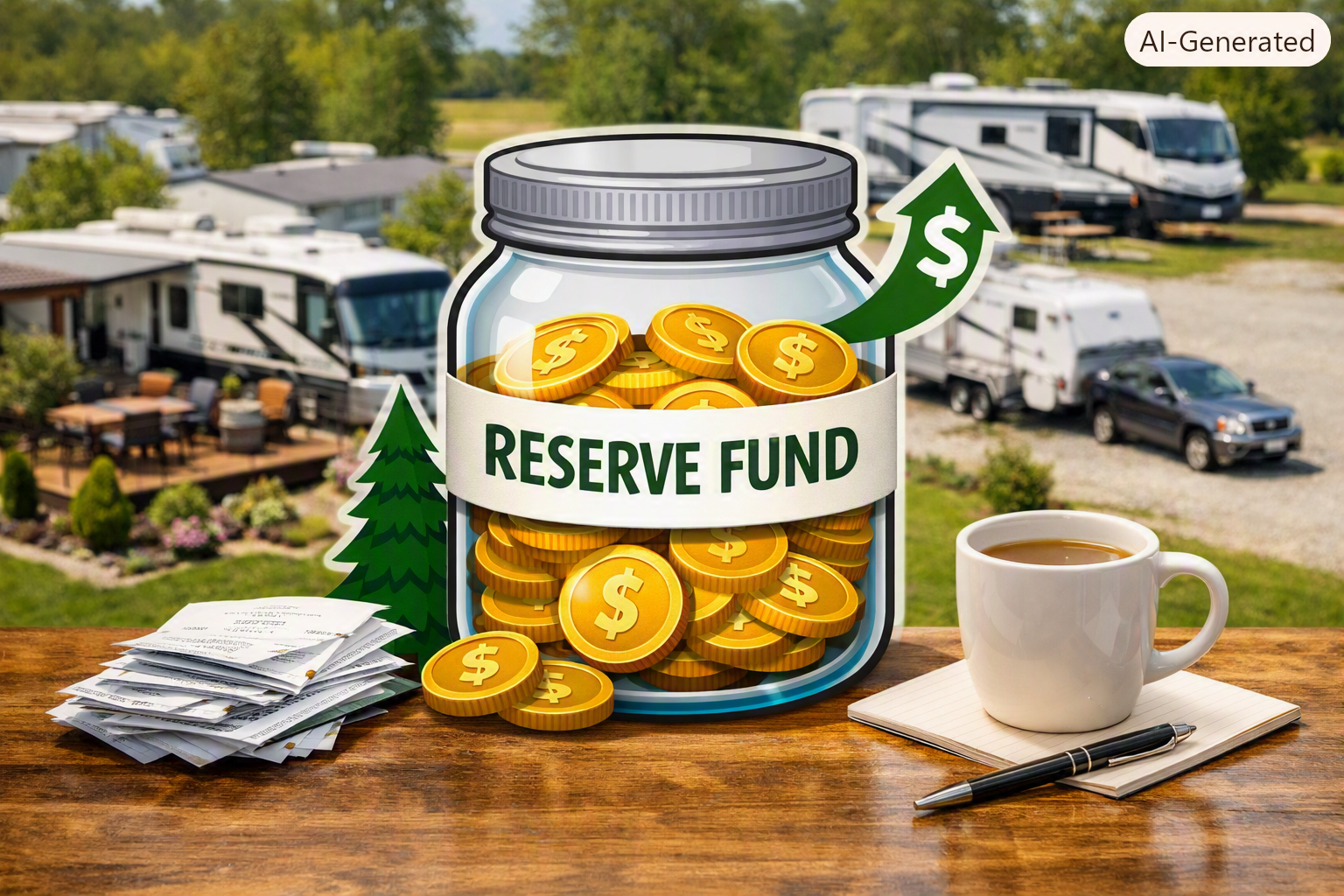 RV Park Reserve: 6 Essential Steps to Build a Debt Service Cushion Before Your Off Season Hits